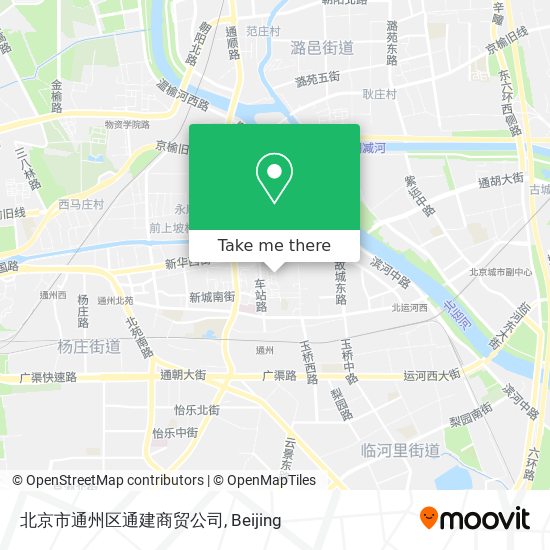 北京市通州区通建商贸公司 map