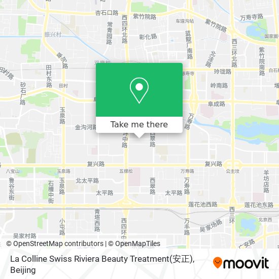 La Colline Swiss Riviera Beauty Treatment(安正) map