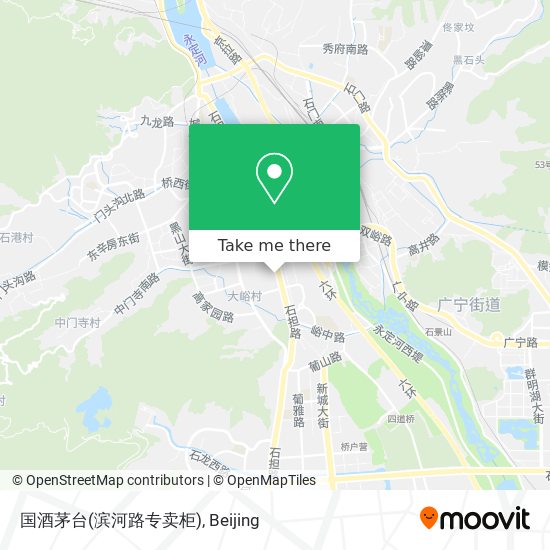 国酒茅台(滨河路专卖柜) map