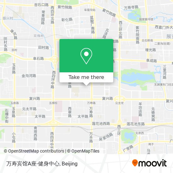 万寿宾馆A座-健身中心 map