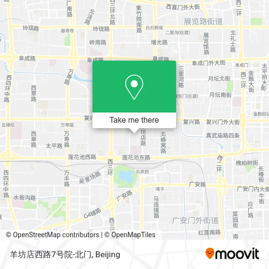 羊坊店西路7号院-北门 map