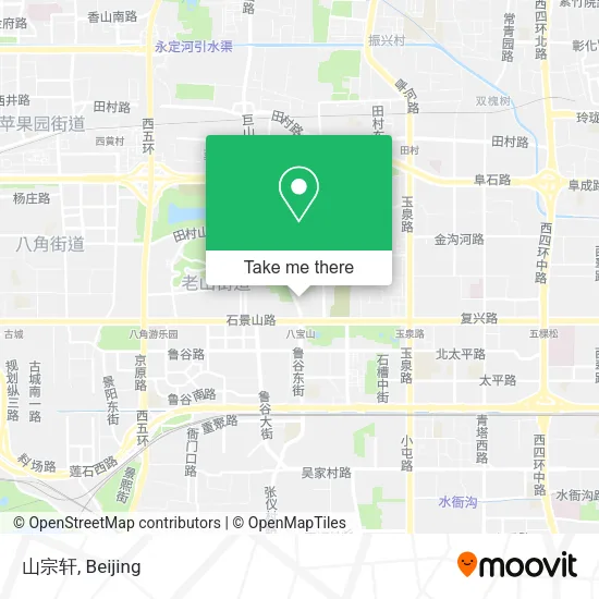 山宗轩 map
