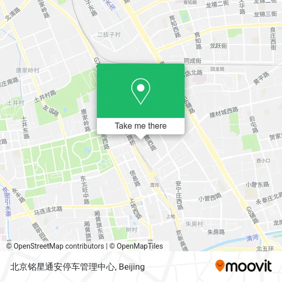 北京铭星通安停车管理中心 map