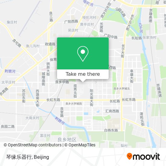 琴缘乐器行 map