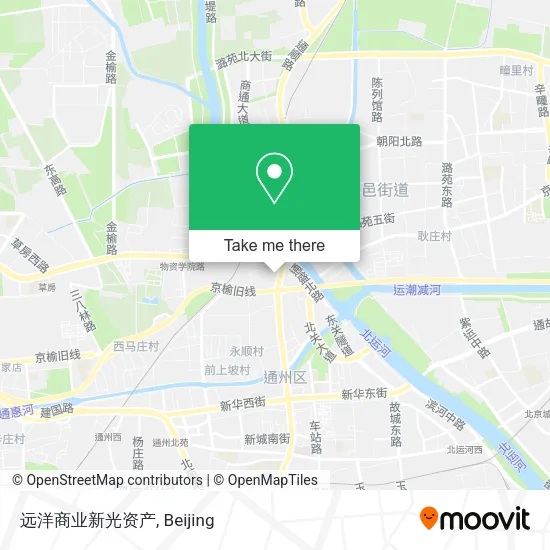 远洋商业新光资产 map