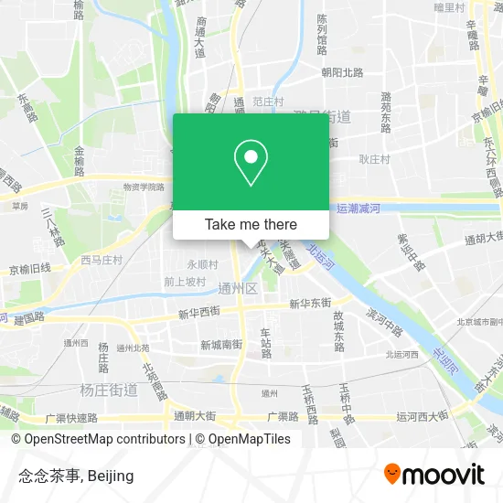 念念茶事 map