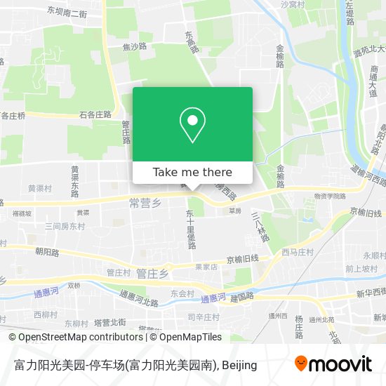 富力阳光美园-停车场(富力阳光美园南) map