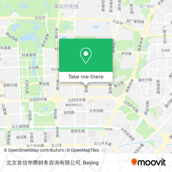 北京首信华腾财务咨询有限公司 map
