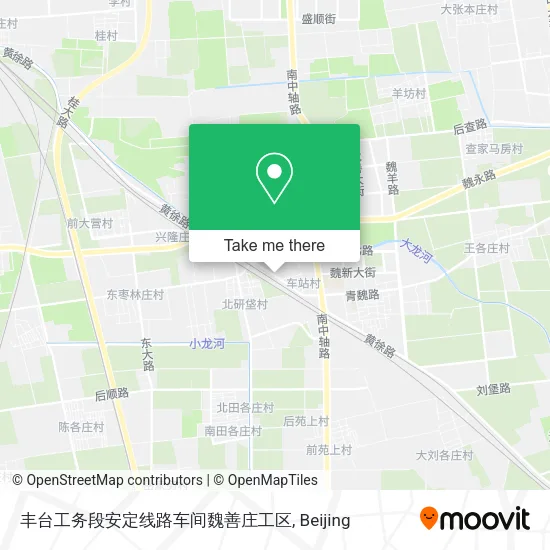 丰台工务段安定线路车间魏善庄工区 map