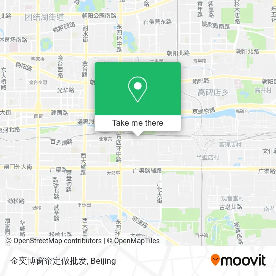 金奕博窗帘定做批发 map