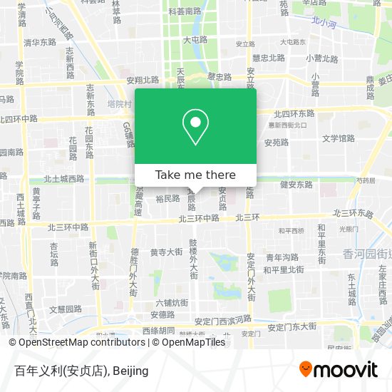 百年义利(安贞店) map
