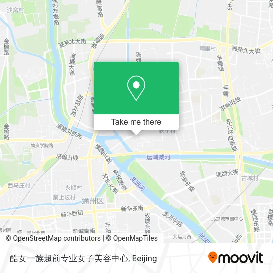 酷女一族超前专业女子美容中心 map