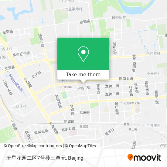 流星花园二区7号楼三单元 map
