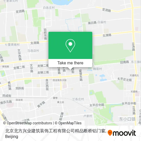 北京北方兴业建筑装饰工程有限公司精品断桥铝门窗 map