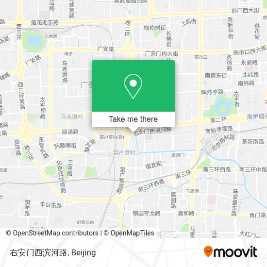 右安门西滨河路 map