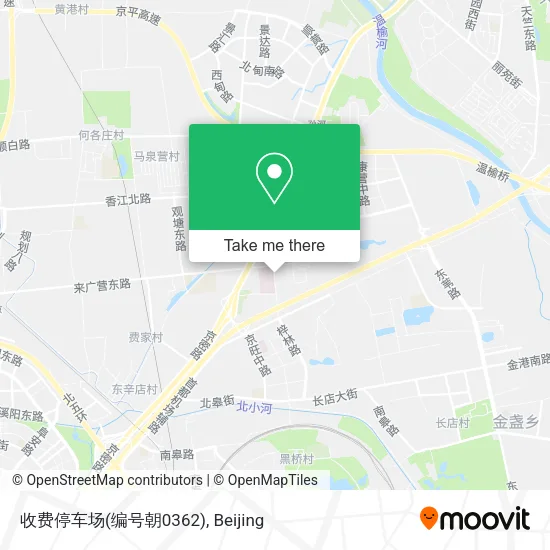 收费停车场(编号朝0362) map