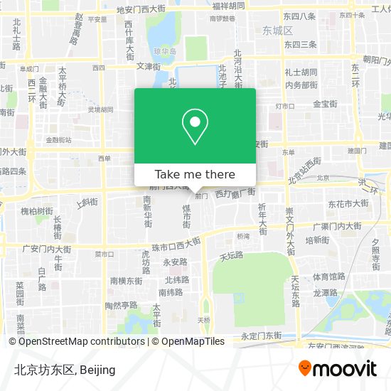 北京坊东区 map