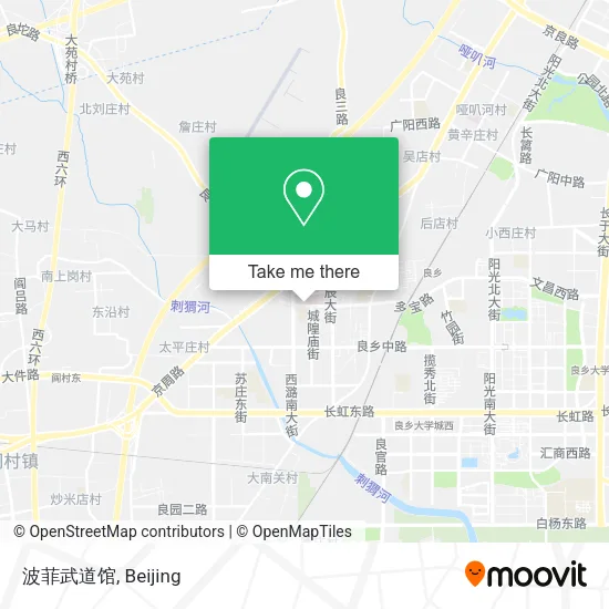 波菲武道馆 map