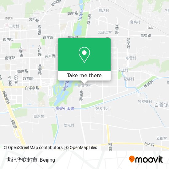 世纪华联超市 map