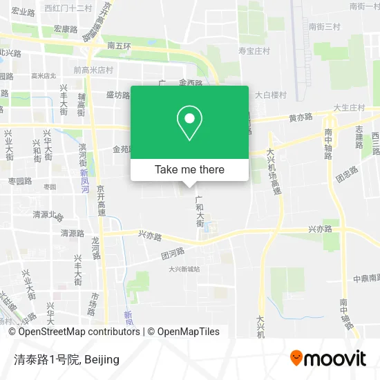 清泰路1号院 map