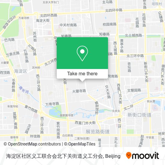 海淀区社区义工联合会北下关街道义工分会 map