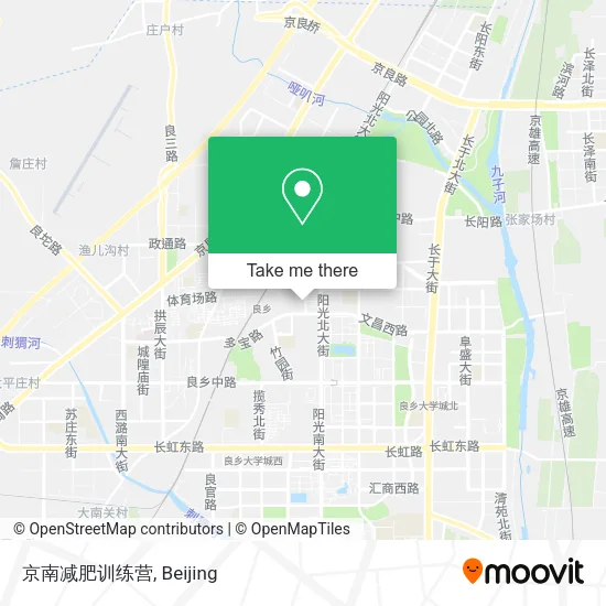 京南减肥训练营 map