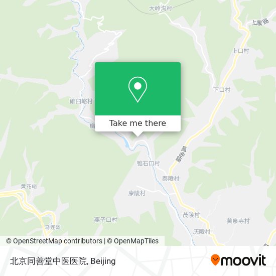 北京同善堂中医医院 map