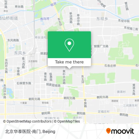 北京华泰医院-南门 map