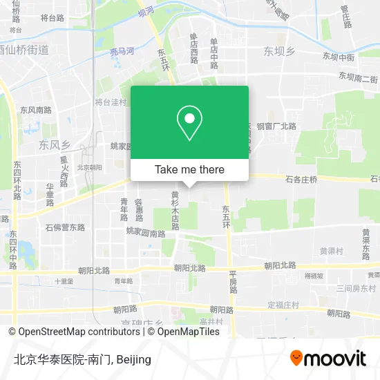 北京华泰医院-南门 map