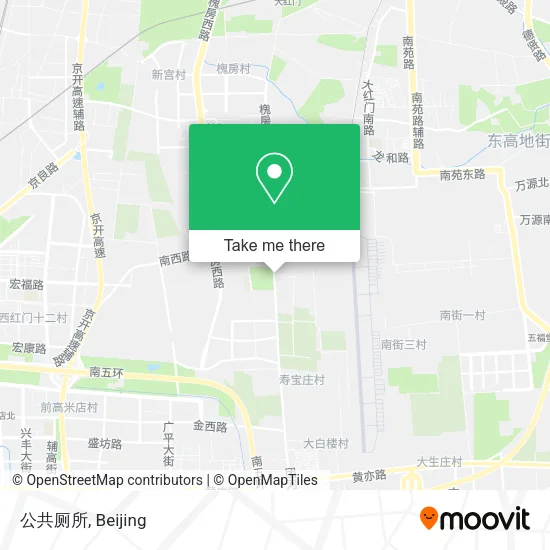 公共厕所 map