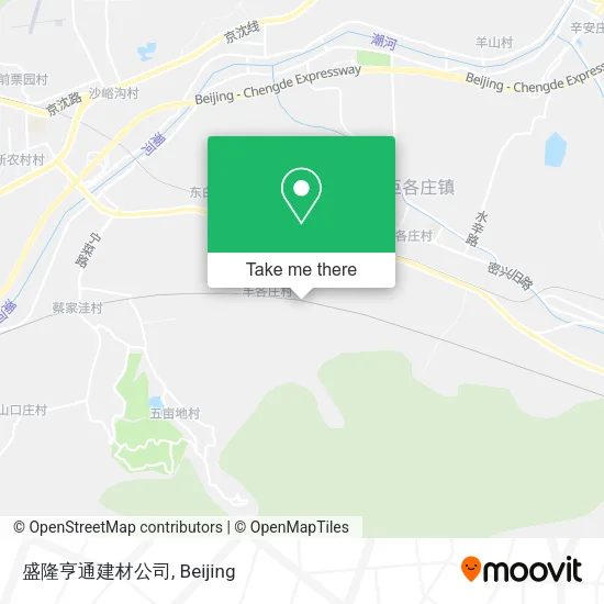 盛隆亨通建材公司 map