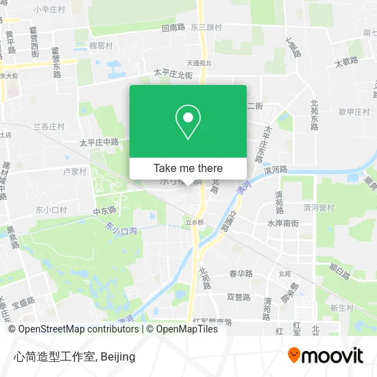 心简造型工作室 map