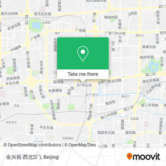 金兴苑-西北2门 map