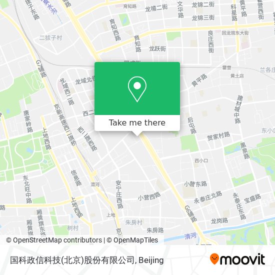 国科政信科技(北京)股份有限公司 map