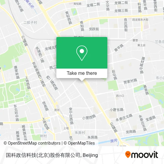 国科政信科技(北京)股份有限公司 map