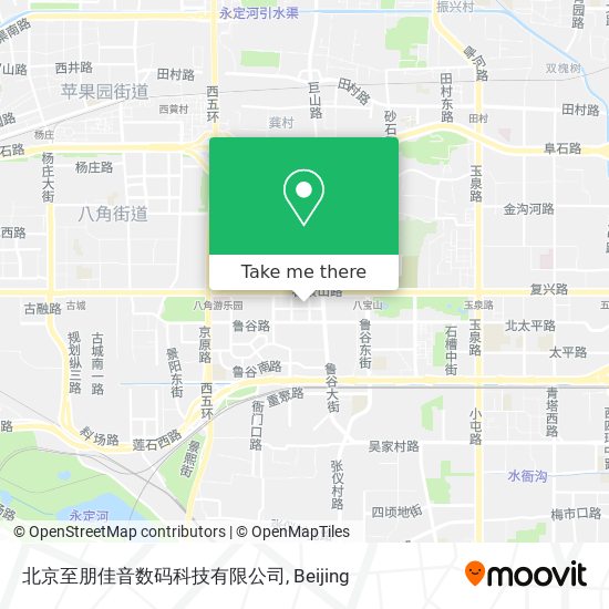 北京至朋佳音数码科技有限公司 map