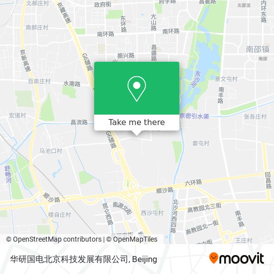 华研国电北京科技发展有限公司 map