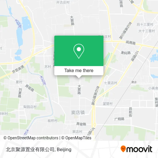 北京聚源置业有限公司 map