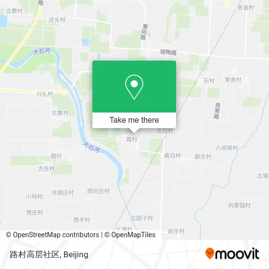 路村高层社区 map