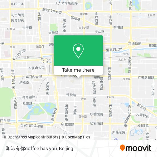 咖啡有你coffee has you map