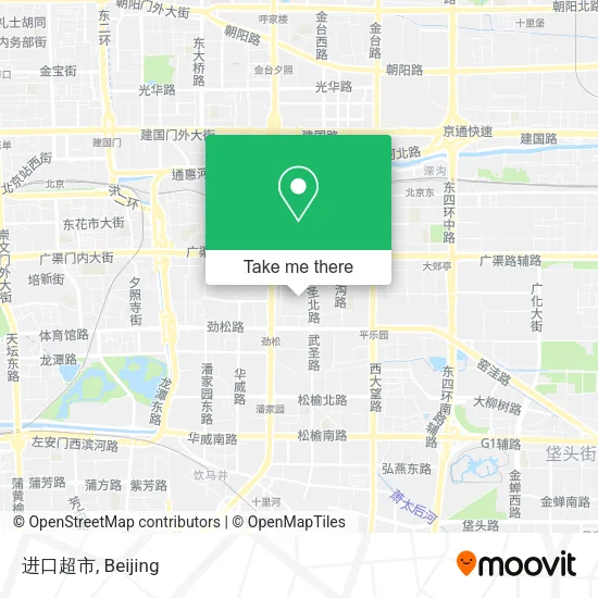 进口超市 map