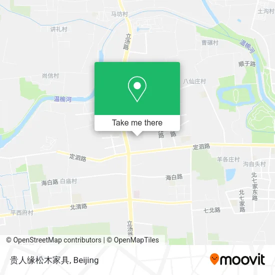 贵人缘松木家具 map