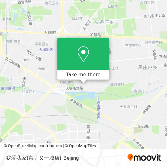 我爱我家(富力又一城店) map