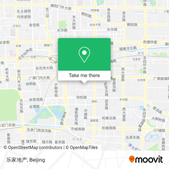 乐家地产 map
