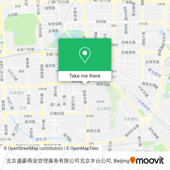 北京盛豪商业管理服务有限公司北京丰台公司 map