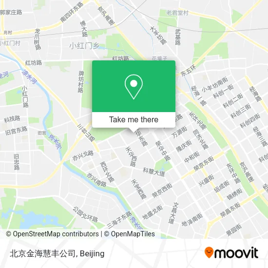 北京金海慧丰公司 map