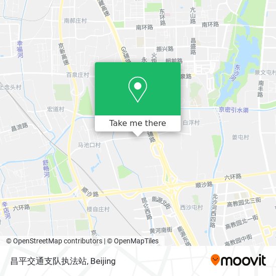昌平交通支队执法站 map
