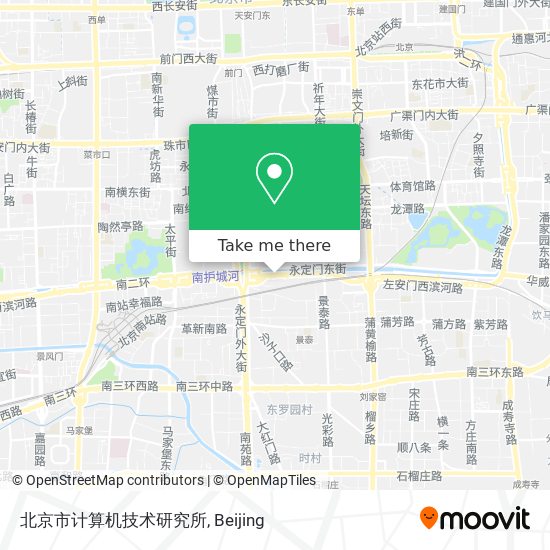 北京市计算机技术研究所 map