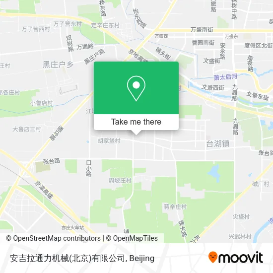 安吉拉通力机械(北京)有限公司 map