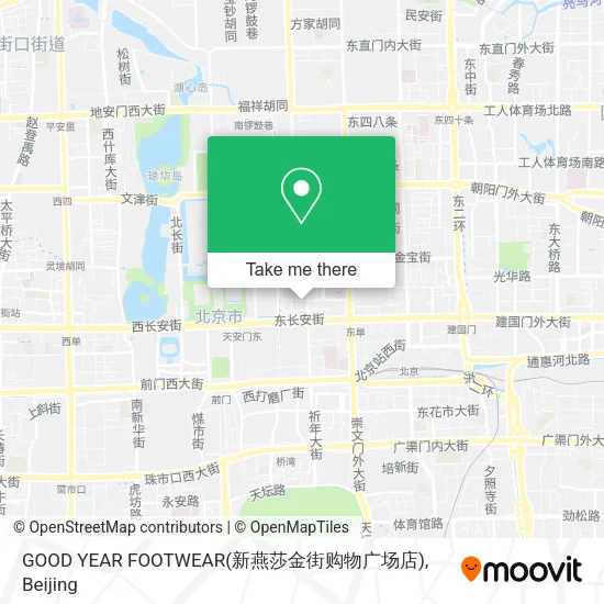 GOOD YEAR FOOTWEAR(新燕莎金街购物广场店) map